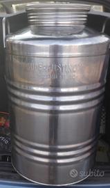 Fusto olio in acciaio inox 50 litri