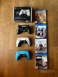 Joystick ps5 + giochi ps5 e ps4