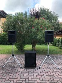Impianto audio completo