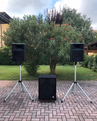 Impianto audio completo