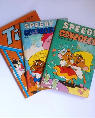 FUMETTI SPEEDY GONZALES TITI' LOONEY TUNES 1989