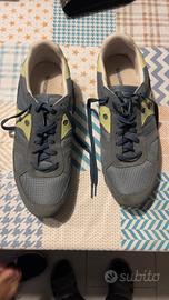 Saucony Shadow Sneakers Blu Verde 46,5