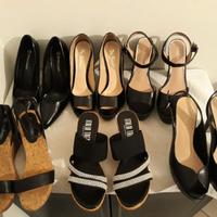 Vendita 6 paia di scarpe donna