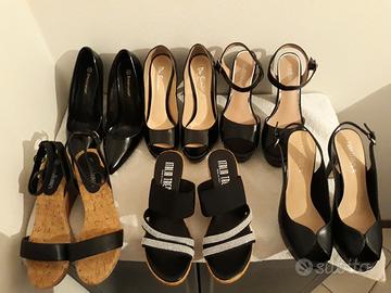 Vendita 6 paia di scarpe donna