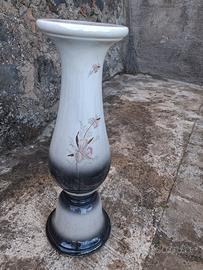 COLONNA IN CERAMICA COLORATA E DISEGNI