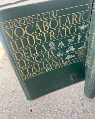 Vocabolario Illustrato Devoto-Oli – 2 volumi 1968
