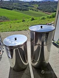 Contenitori olio 105 litri e 140 litri