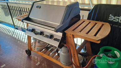 barbecue a gas
