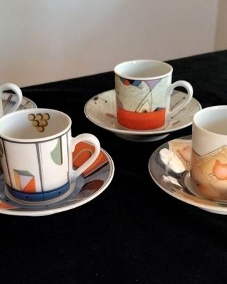 Set 4 tazzine caffè Eisenbach Bavaria Living Color