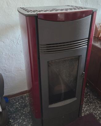 Stua a pellett canalizzata