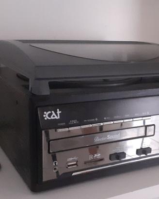 CAT DOCTOR SOUND sistema hi-fi con giradischi ecc