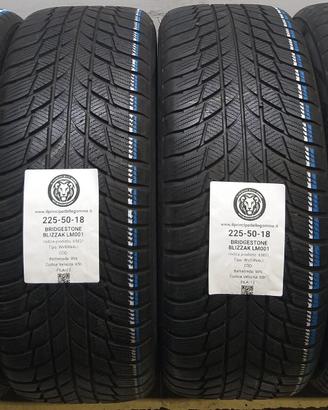 4 GOMME 225 50 18 BRIDGESTONE A63821