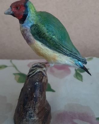 Scultura di un diamante di Gould, in argilla