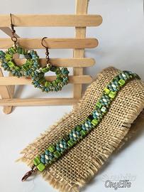 Set bracciale e orecchini 