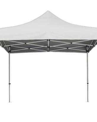 Gazebo estensibile con sacca e ruote bianco