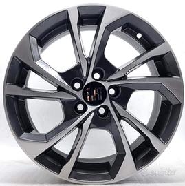 4 cerchi lega fiat 500l tipo 147 gt r16 lt5654