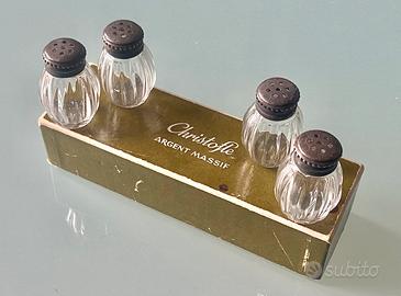 Christofle Orfevres set da 4 pezzi in argento
