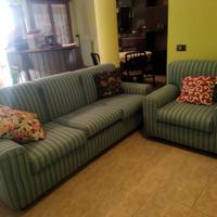 divano 3 posti letto + poltrona