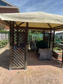 gazebo in legno