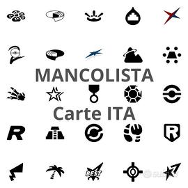 Mancolista carte pokemon Vintage