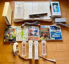 Nintendo Wii + giochi + Balance Board