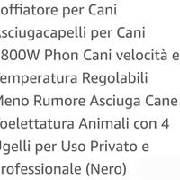 soffiatore cani