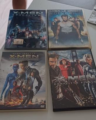 Lotto saga X-Men 4 Dvd