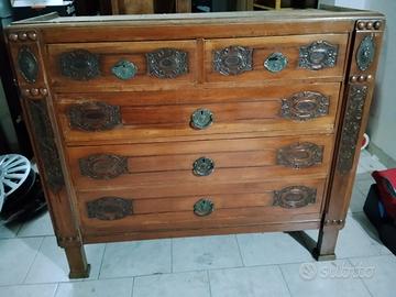 stanza da letto fine 800