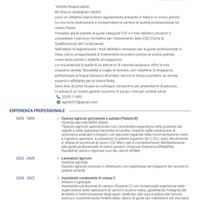 Candidatura per Aiuto-Autista / Addetto Logistica