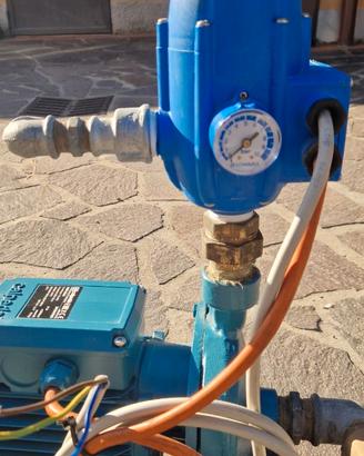 Pompa CALPEDA completa di controllo pressione