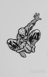 Arte 3d Spiderman su Muro