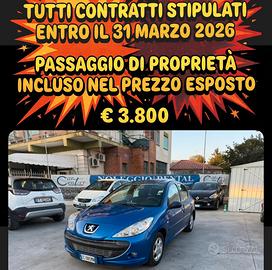 206 PLUS 1.1 GPL 57CV 2010 CON SOLI 96.000KM-OK NE