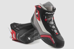 Scarpe moto Forma Genesis grigio rosso