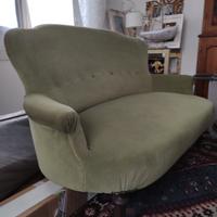 Salottino vintage divanetto e due poltrone