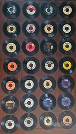 Lotto di 100 vinili 45 giri