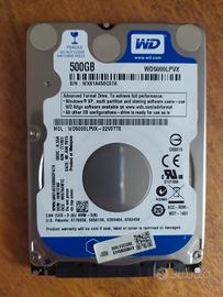 Hard Disk WD Blue 500GB 2.5" SATA notebook