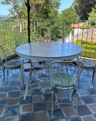 Tavolo Sedie giardino