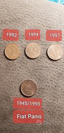 Monete 100 lire italiane