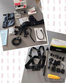 Sport Cam Full Hd Water Resistant + accessori