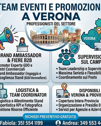 Promoter, Fiere ed Eventi Verona e provincia 