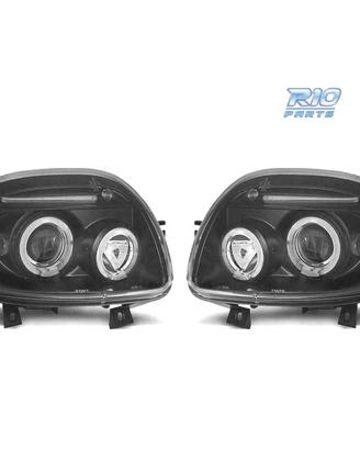 FARI RENAULT CLIO I 98-01 OCCHI ANGEL NERO