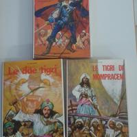 Libri Salgari edizioni Piccoli Milano (anni 70)