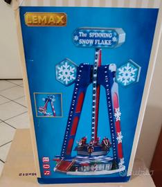 The Spinning Snowflake di Lemax giostra natalizia