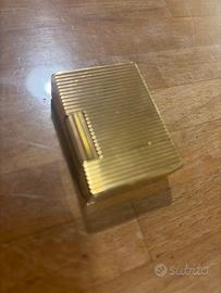 Accendino Vintage S.T. Dupont Ligne 1 Placcato Oro