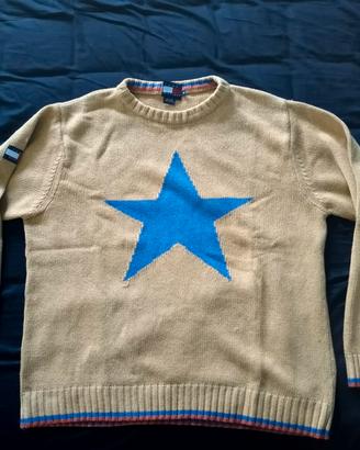 Maglione Tommy Hilfiger uomo giallo