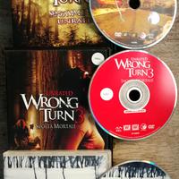 Dvd Wrong Turn  1-4 collezione film 