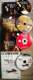 Dvd Wrong Turn  1-4 collezione film 