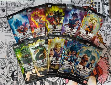 10x Booster Pack Sealed Dragon Ball Fusion World