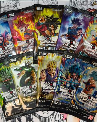 10x Booster Pack Sealed Dragon Ball Fusion World