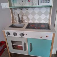 cucina in legno bambini 